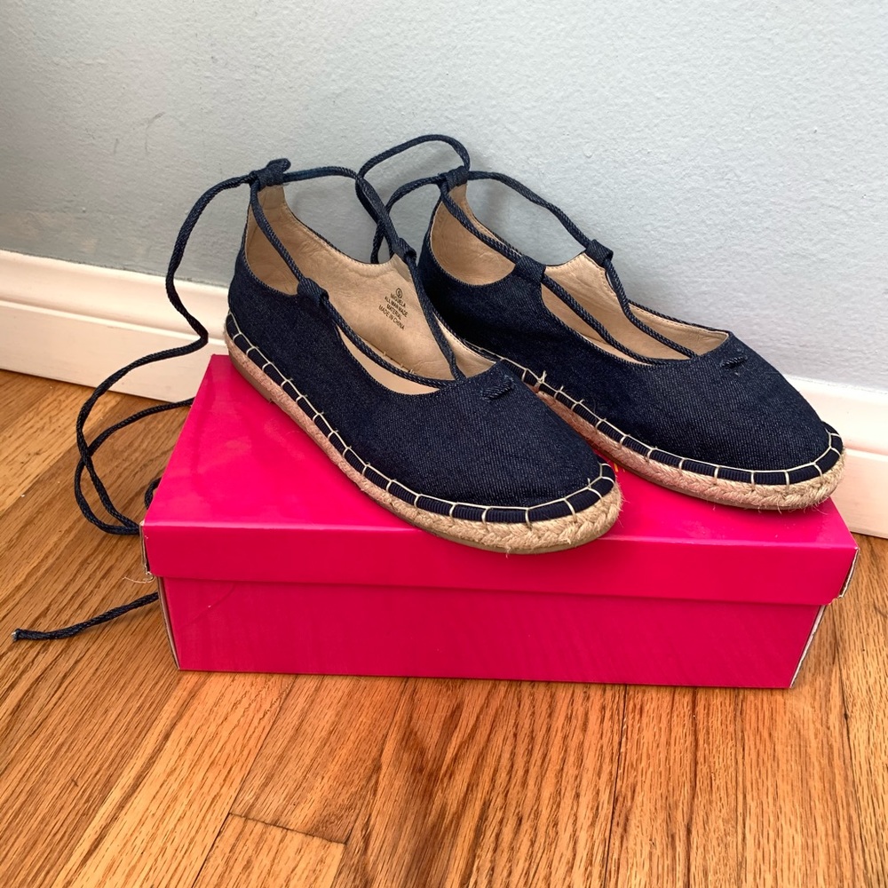 Catherine Malandrino Denim Miguela Espadrilles